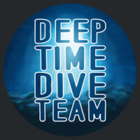 Deep time dive team - Stencil Unisex Hood Design